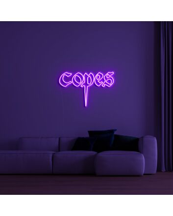 Copes Neon Sign