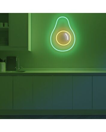 Crazy Avocado Neon Sign
