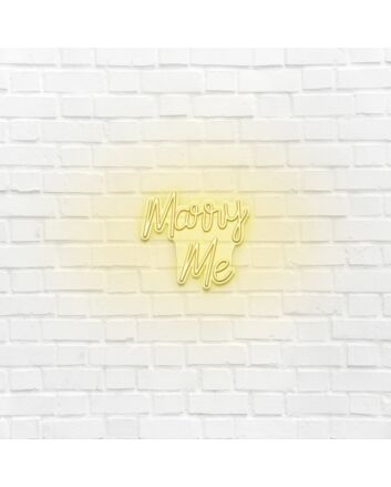Marry Me LED Neon Sign