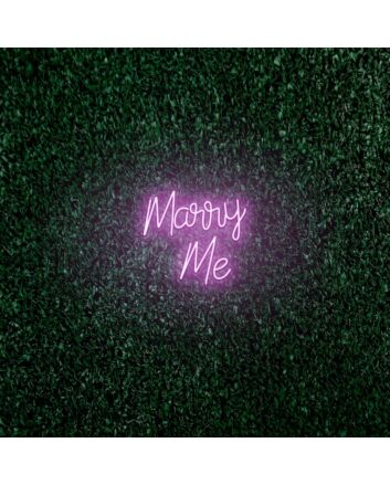 Marry Me LED Neon Sign