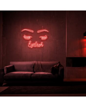 Eyelash Shop Neon Sign