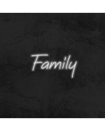 Family Neon Sign