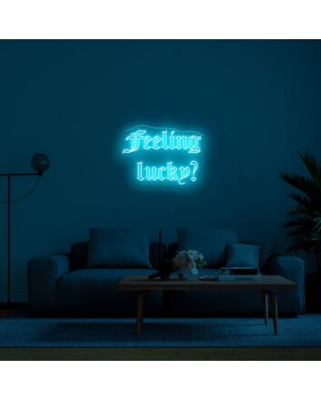 Feeling Lucky Neon Sign