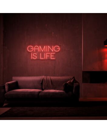 Gaming Is Life Neon Sign
