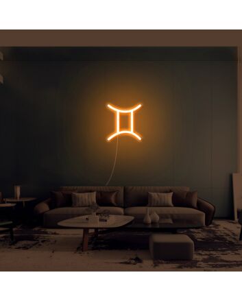Gemini Zodiac Neon Sign