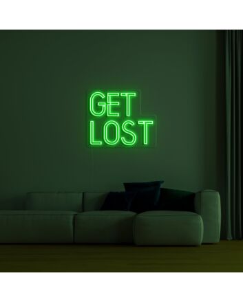 Get Lost Neon Sign