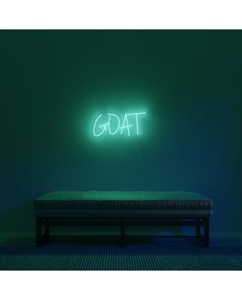 Goat Neon Sign