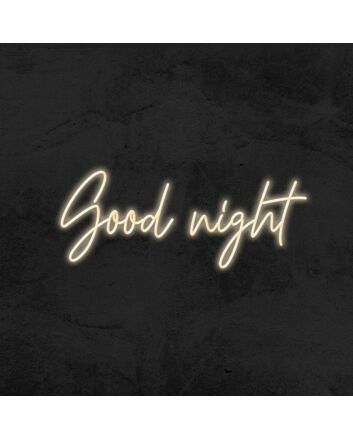 Good Night V1 Neon Sign