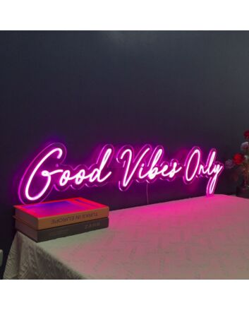 Good Vibes Only V1 Neon Sign