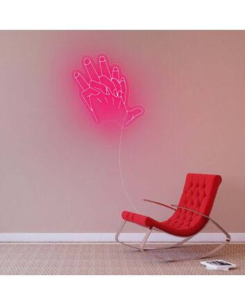Hand In Hand Neon Sign