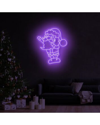 Santa LED Neon Sign
