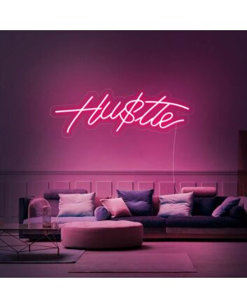 Hustler Neon Sign