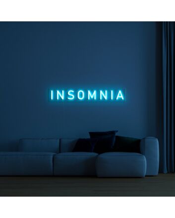 Insomnia Neon Sign