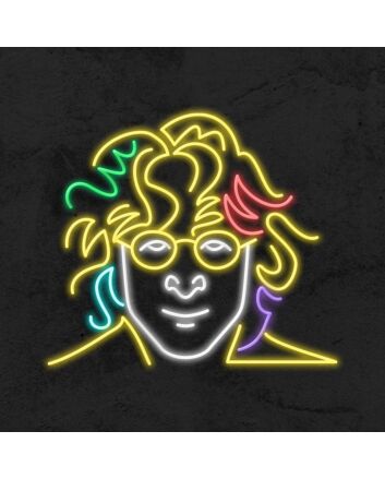 John Lennon The Beatles Neon Sign