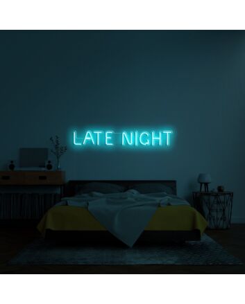 Late Night Neon Sign