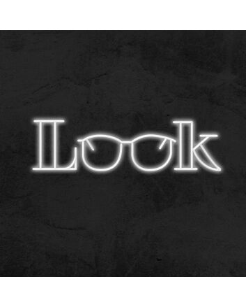 Look Neon Sign