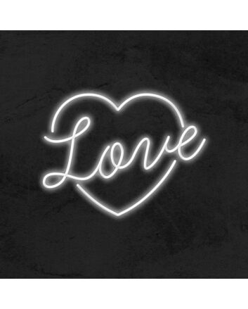 Love In Heart Neon Sign
