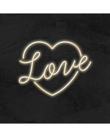 Love In Heart Neon Sign