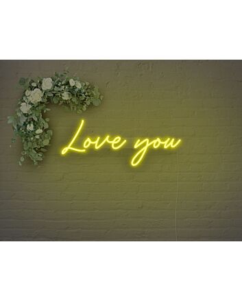 Love You Neon Sign