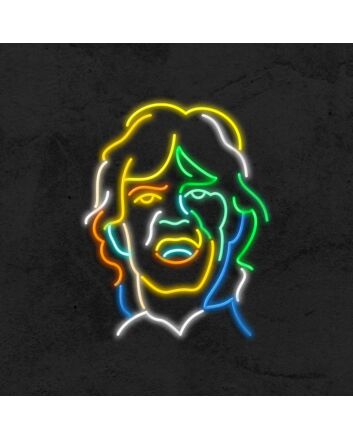 Mick Jagger Neon Sign