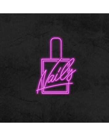 Nails Neon Sign