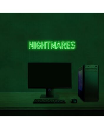 Nightmare Neon Sign