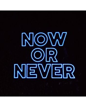 Now Or Never Neon Sign