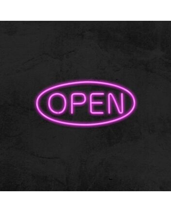 Open V1 Neon Sign