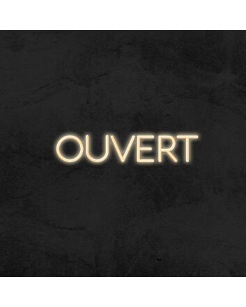 Ouvert V2 Neon Sign
