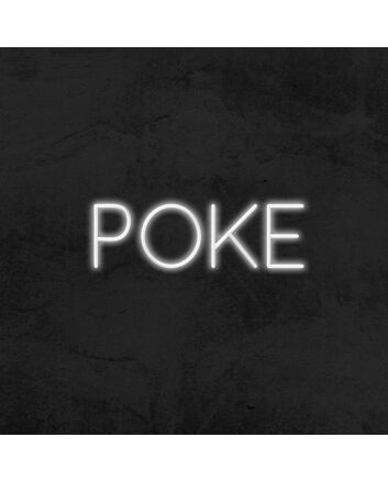 Poke Neon Sign