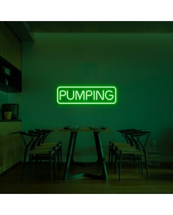 Pumping Neon Sign