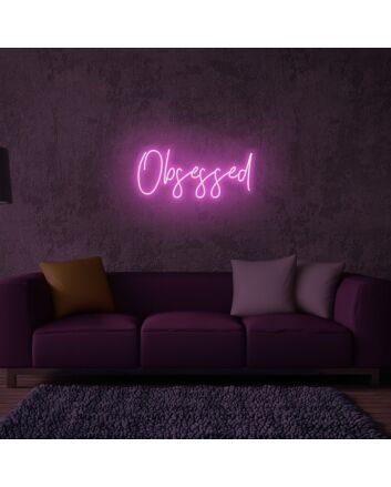 Obsessed LED Sign