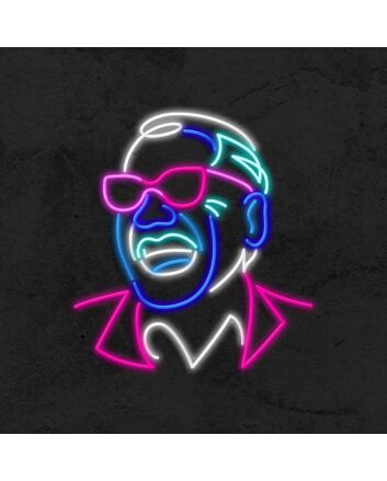 Ray Charles Neon Sign