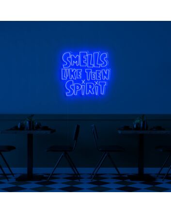 Smells Like Teen Spirit Neon Sign