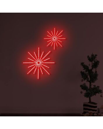 Long chirstmas star LED neon sign