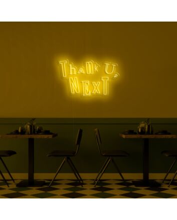 Thank U Next V1 Neon Sign