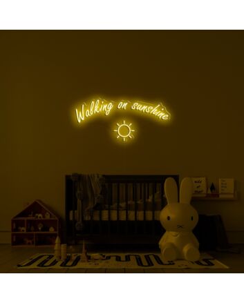 Walking On Sunshine Neon Sign