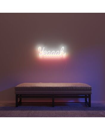 Yeaaah Neon Sign