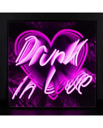 Drunk In Love Infinity Mirror Neon Sign
