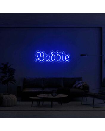 Baddie LED Neon Sign