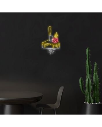 Cake Neon Custom Sign