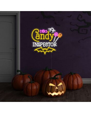 Candy Inspector Neon Sign