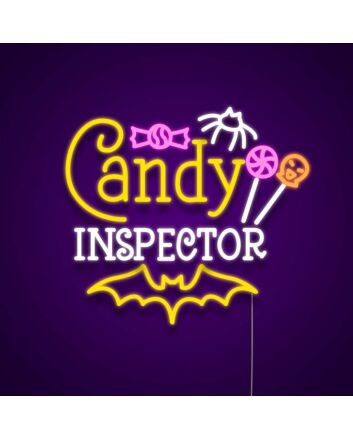 Candy Inspector Neon Sign