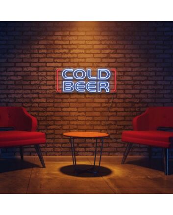 Cold Beer Neon Sign