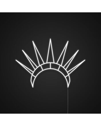 Crown Statue of Liberty Neon Sign