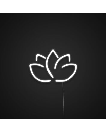 Flower Happy Mothers Day Neon Sign