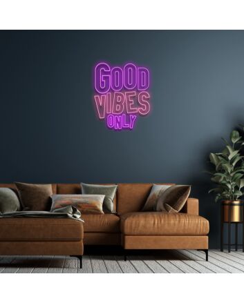Good Vibes Only Neon Sign