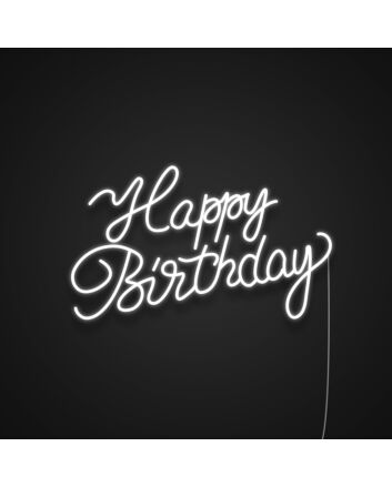 Happy Birthday Neon Light