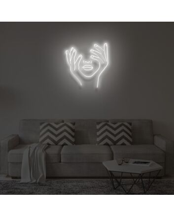 LEAN ON ME&quot; LED Neon Sign