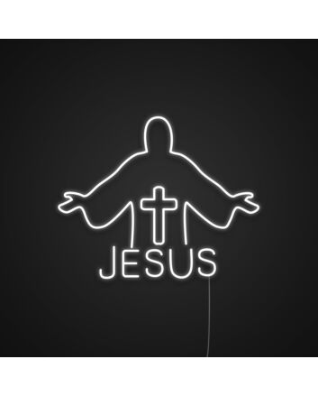 Jesus Neon Sign